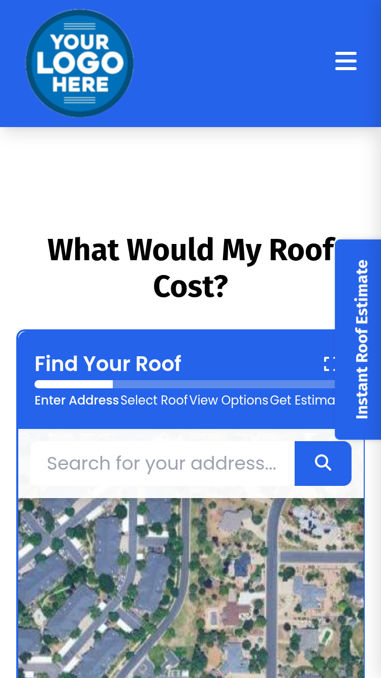 Instant Roof Quote Mobile
