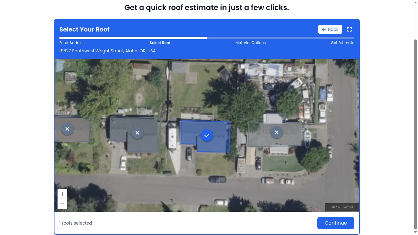 Instant Quote Step 2