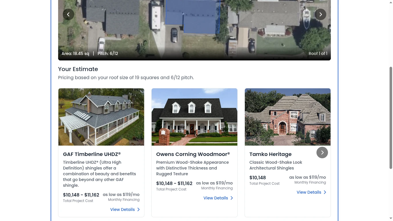 Instant Quote Step 5