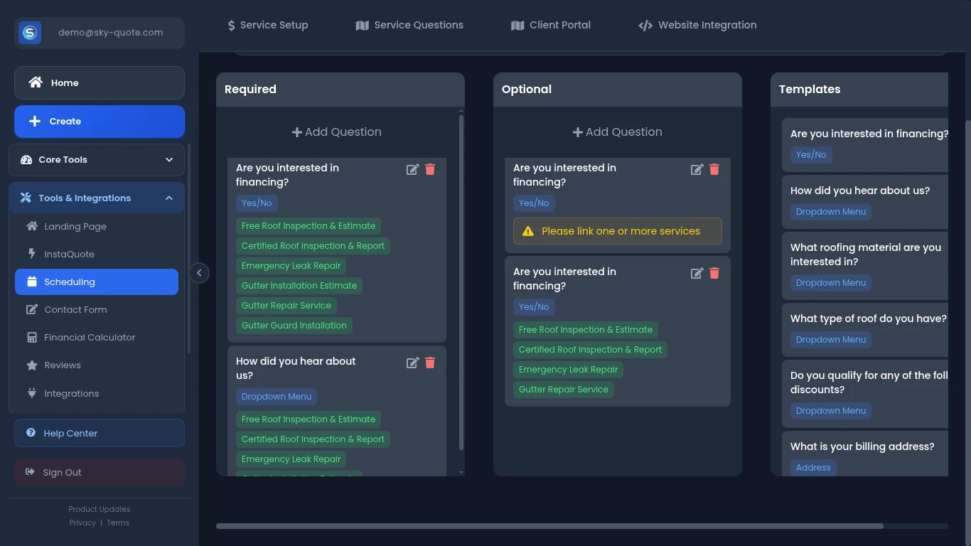 Additional Questions